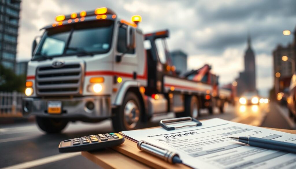 tow truck insurance cost per month
