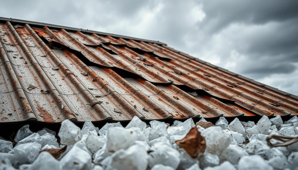 will insurance pay for hail damage to metal roof