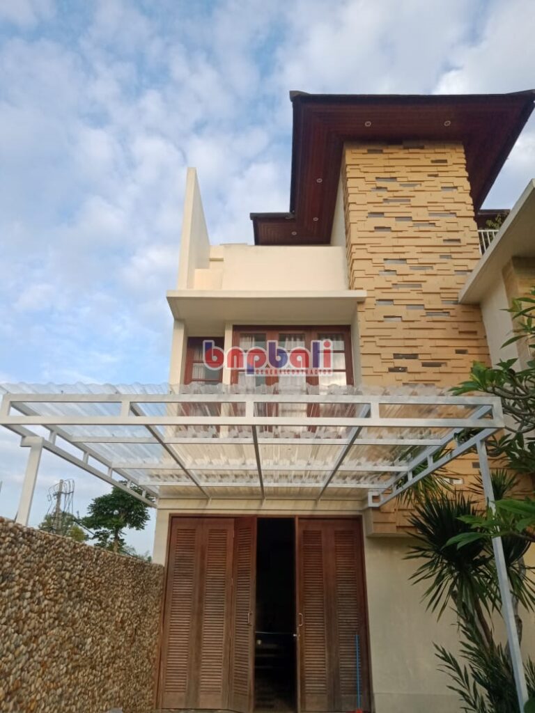 desain kanopi rumah mewah elegan